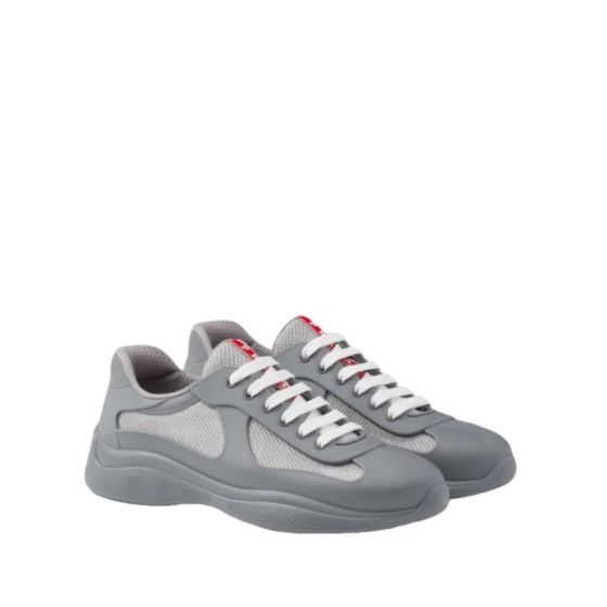 Prada America's Cup Soft rubber and bike fabric sneakers