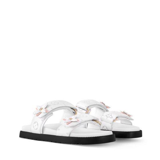 LV Sunset Flat Comfort Mule