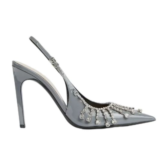 Gucci Women's pump with crystal chain