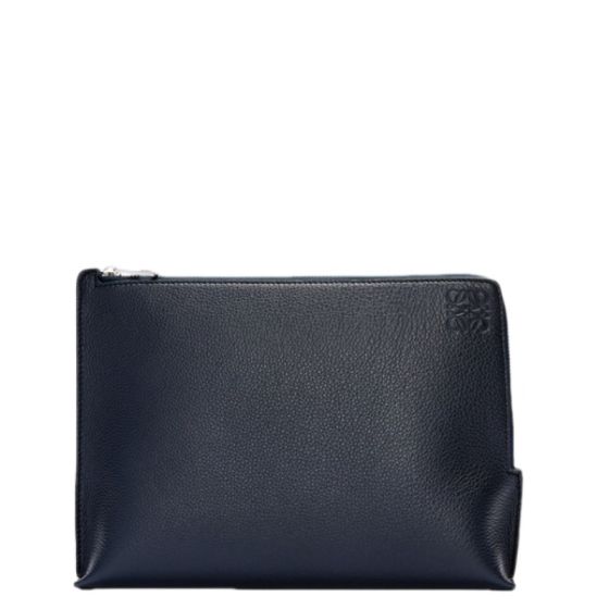 LOEWE L Zip Pouch in soft grained calfskin