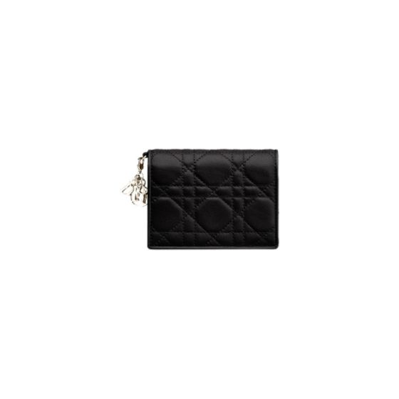 Mini Lady Dior Gardenia Wallet