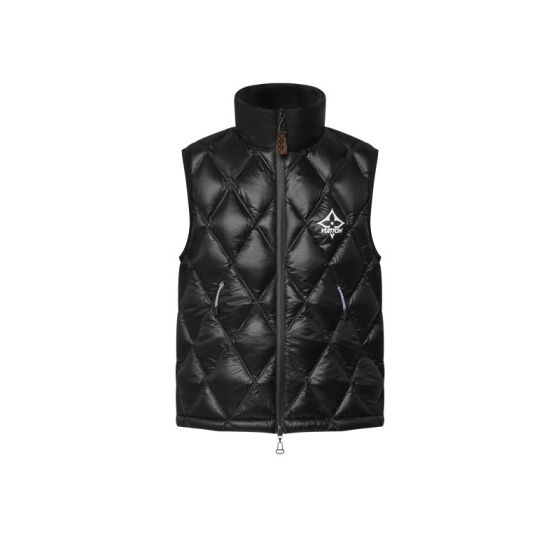 LV Diamond Ripstop Puffer Gilet 