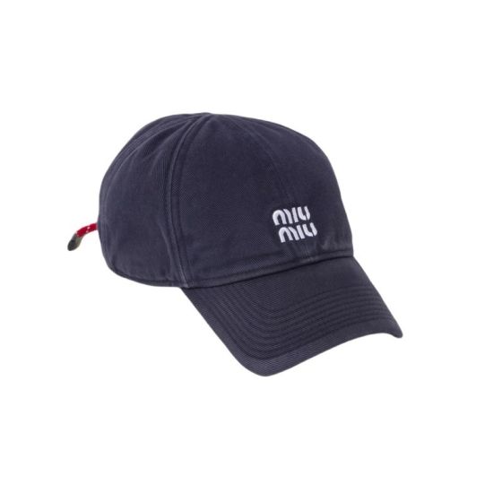 Miu Miu Denim baseball cap
