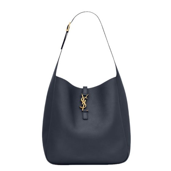 YSL LE 5 À 7 supple LARGE in grained leather