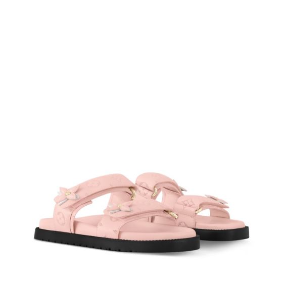 LV Sunset Flat Comfort Mule
