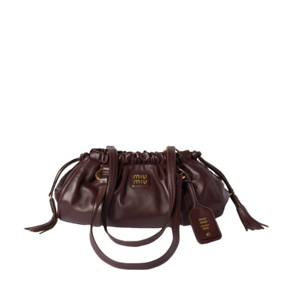 MIU MIU Joie nappa leather bag