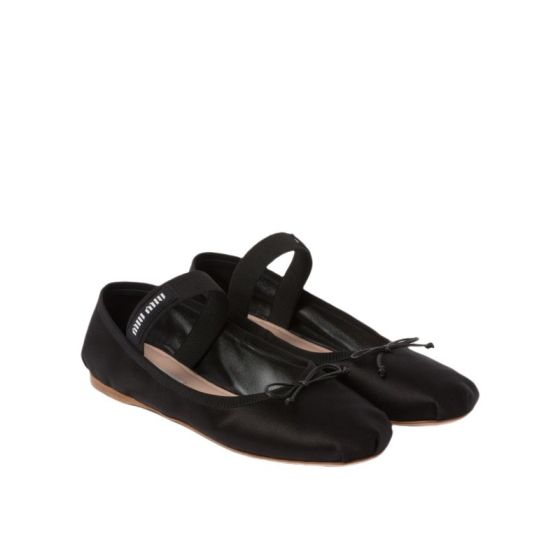 MIU MIU Satin ballerinas