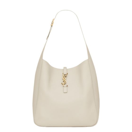 YSL LE 5 À 7 supple LARGE in grained leather