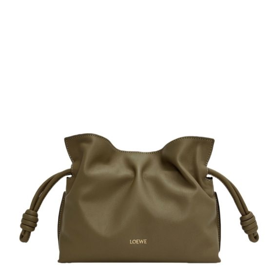 LOEWE Mini Flamenco clutch in nappa calfskin