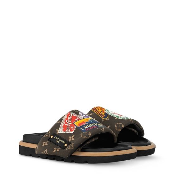 LV Pool Pillow Comfort Mule