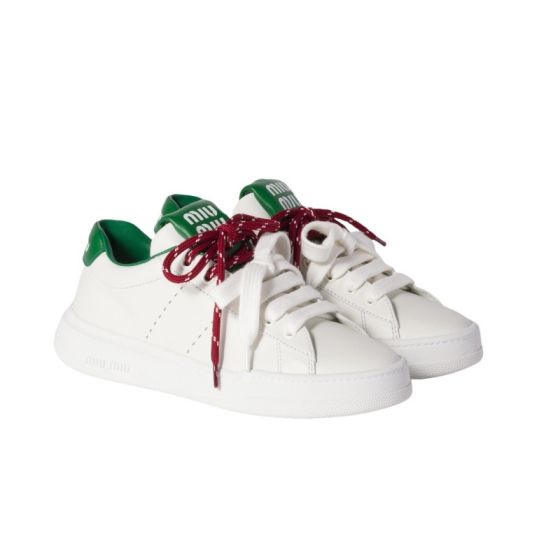 MIU MIU Leather sneakers