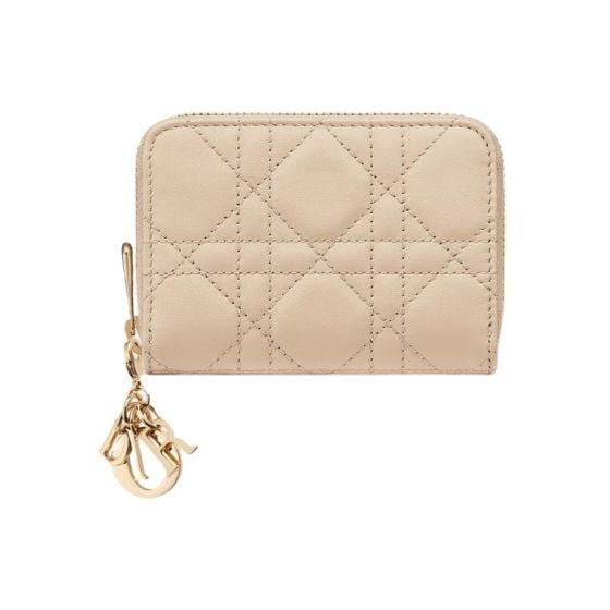 Small Lady Dior Voyageur Coin Purse