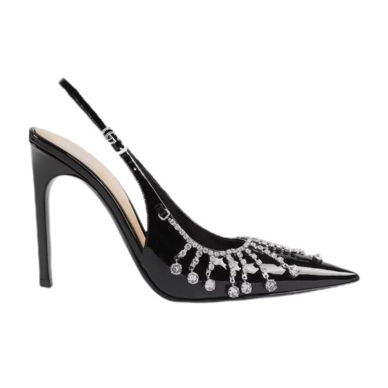 Gucci Women's pump with crystal chain