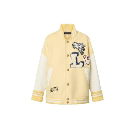 LV Signature Patch Varsity Jacket