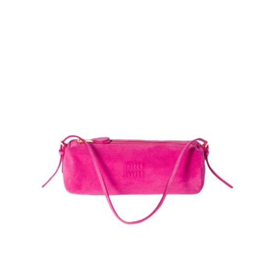 MIU MIU Suede pouch