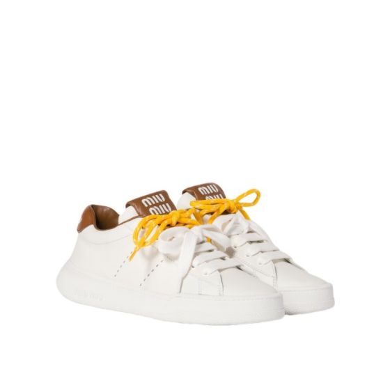MIU MIU Leather sneakers