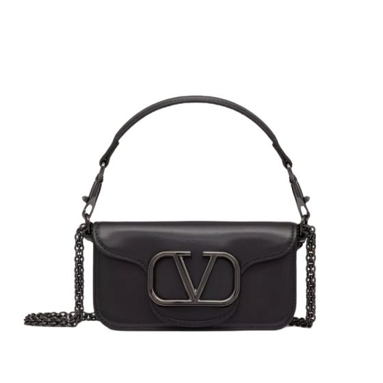 VALENTINO GARAVANI LOCÒ SMALL SHOULDER BAG IN CALFSKIN