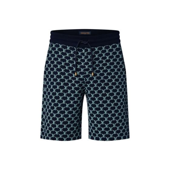 LV Double Face Cotton Jersey Shorts
