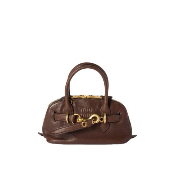 MIU MIU Aventure mini nappa leather bag
