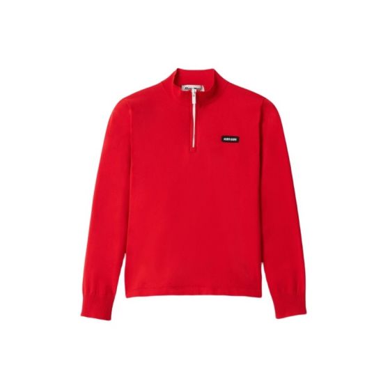 MIU MIU Technical yarn sweater