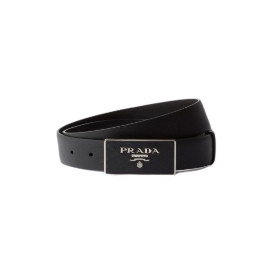 Prada Saffiano leather belt