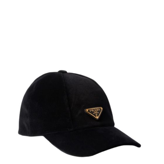 Prada Velvet baseball cap