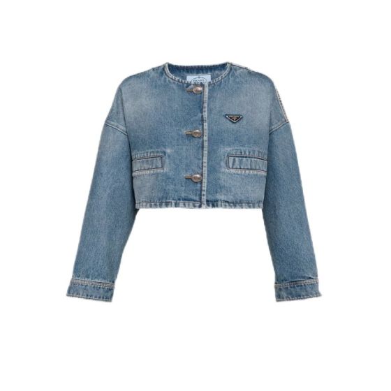 Prada Denim blouson jacket