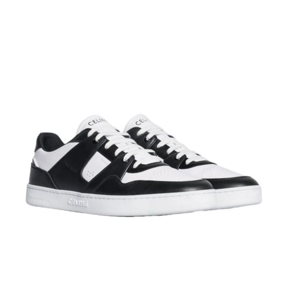 CELINE TRAINER CT-04 LOW LACE-UP SNEAKER IN CALFSKIN