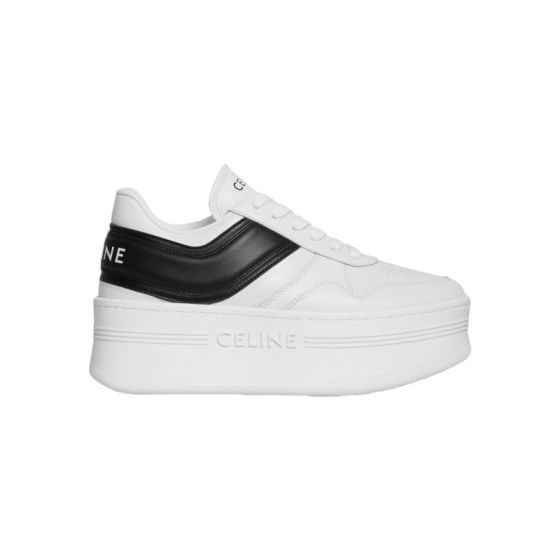 CELINE - BLOCK SNEAKERS WITH WEDGE in CALFSKIN