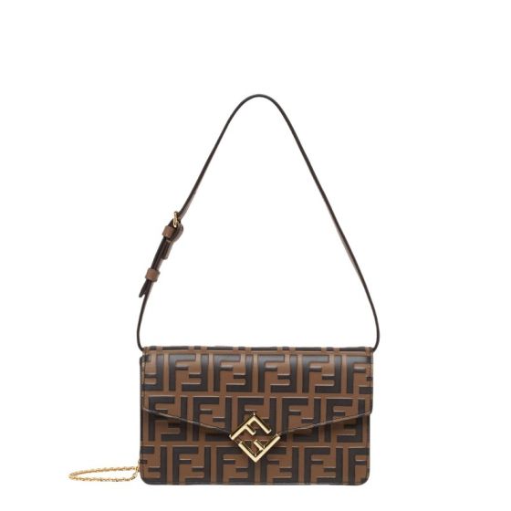 Fendi FF Diamonds Wallet On Chain