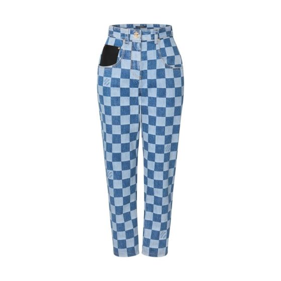 LV Damier Denim Jeans
