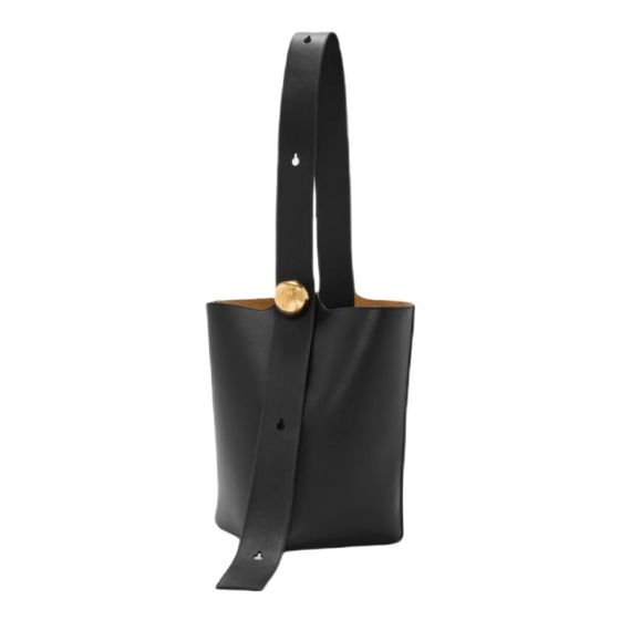 LOEWE Medium Pebble bucket in smooth calfskin
