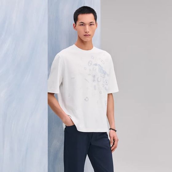 Hermès "Fragments Equestres" t-shirt