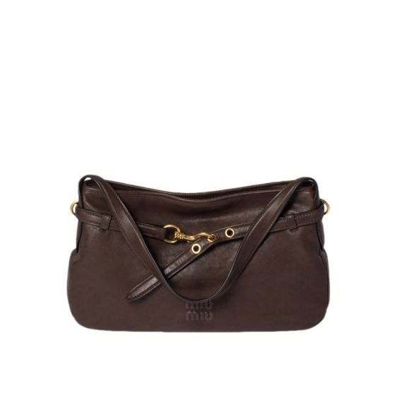 MIU MIU Aventure nappa leather bag