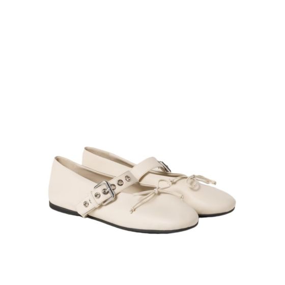 MIU MIU Leather ballerinas