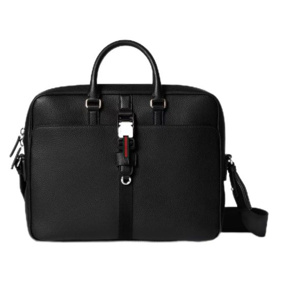 Gucci Medium briefcase with Web