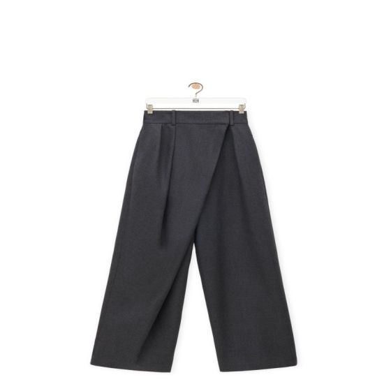 LOEWE Wrap trousers in wool