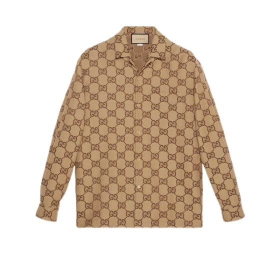 Gucci Maxi GG canvas shirt