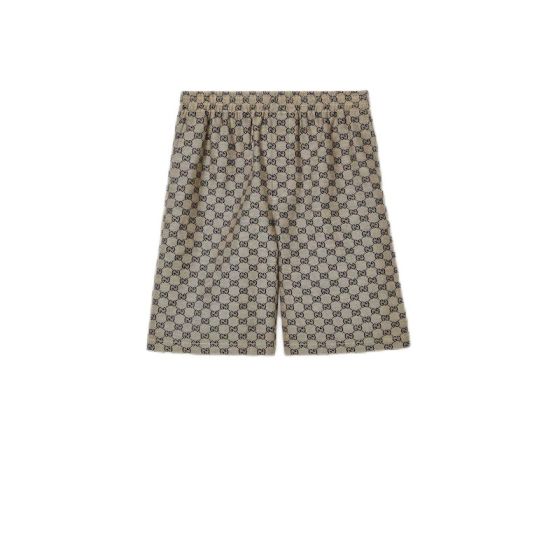 Gucci GG linen blend shorts