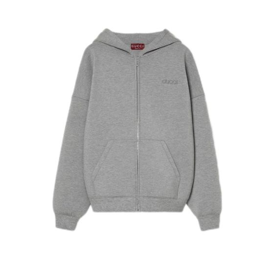 Gucci Viscose jersey sweatshirt with embroidery