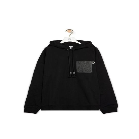LOEWE Relaxed fit hoodie in cotton