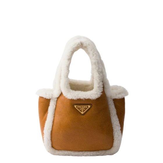 Prada Shearling mini handbag