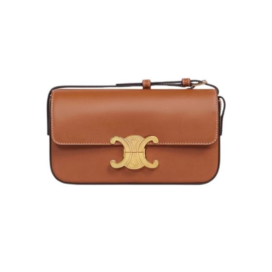 Celine SHOULDER BAG CLAUDE IN NATURAL CALFSKIN