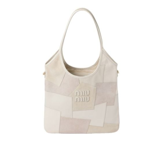 MIU MIU IVY leather patchwork bag