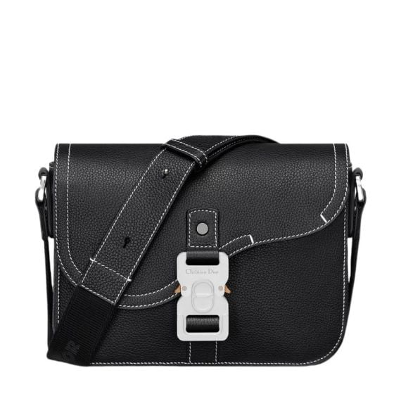Dior Small Saddle Messenger Bag with Flap