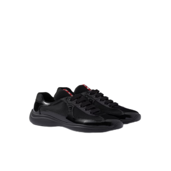 Prada America's Cup biker fabric sneakers