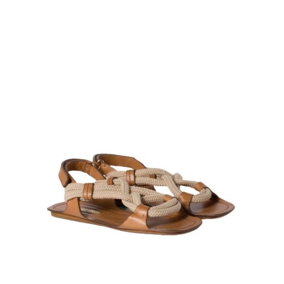 MIU MIU Flat cord sandals