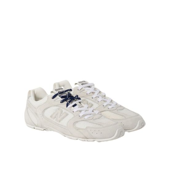 New Balance X Miu Miu 530 SL suede and mesh sneakers