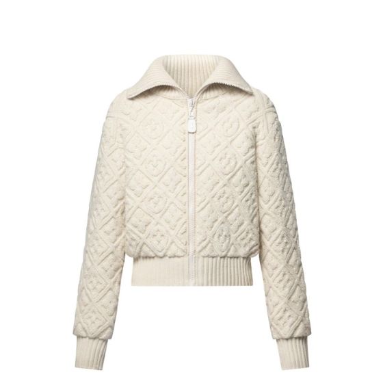 LV Shearling-Effect Monogram Jacket 