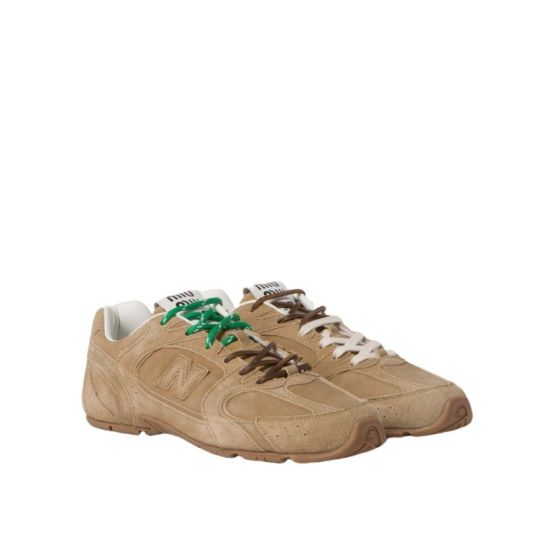 New Balance X Miu Miu 530 SL suede sneakers